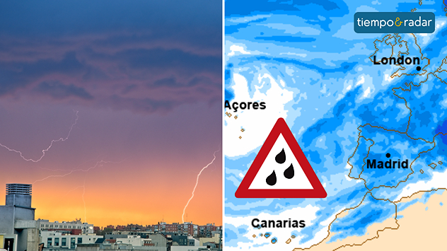 A lo largo de esta tarde, los chubascos y las tormentas volverán a intensificarse y ganar extensión. Podrán afectar a diferentes puntos del interior y oeste de la Península, aunque también alcanzarán nuevamente algunas zonas del Mediterráneo. Localmente podrán descargar con fuerza.&nbsp;