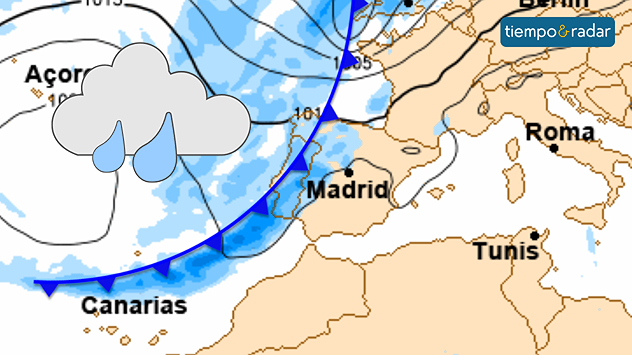 El paraguas será necesario en muchas regiones de España durante la semana. 