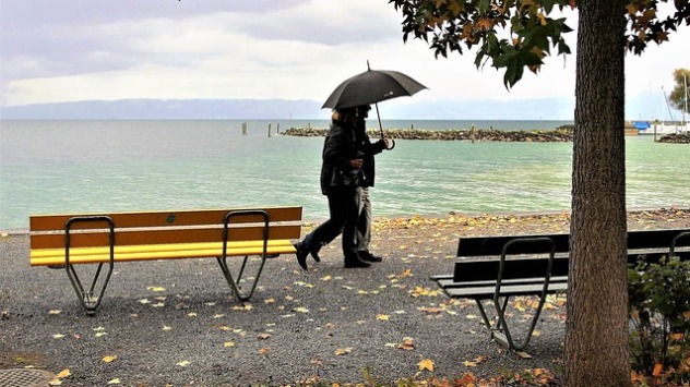 Ambiance humide d'automne