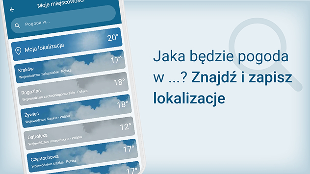 Lokalizacja w świecie pogody