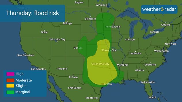 Flood risk on Thursday