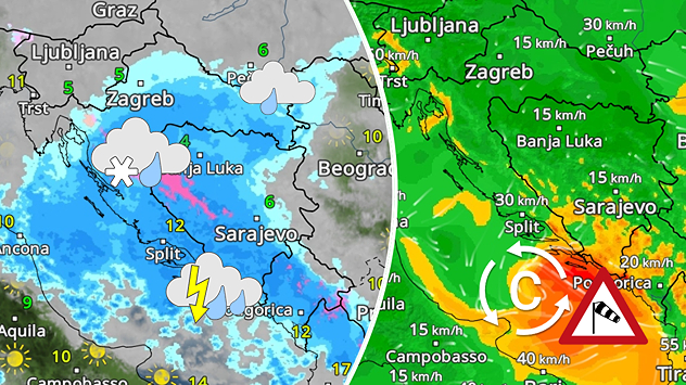 Kišovitiji četvrtak, pa stabilnije