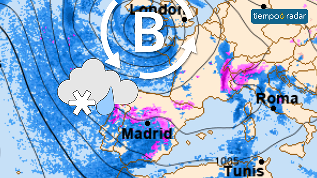 La próxima borrasca de gran impacto, Ingrid, comenzará a dejarse notar en las próximas horas.&nbsp;