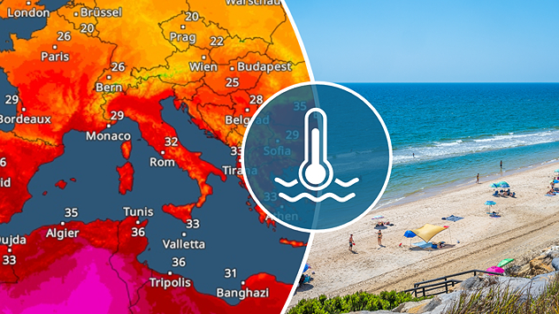 El Mediterráneo se ha calentado considerablemente en las últimas semanas.&nbsp;La temperatura del agua se sitúa actualmente casi 2,5 grados por encima de la media histórica.