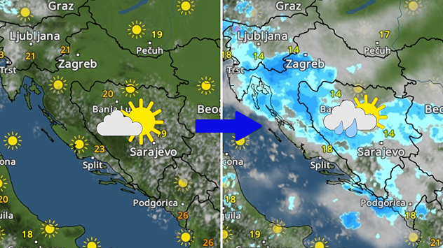 Većinom sunčan vikend, pa preokret