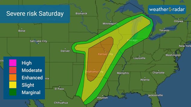 svr weather risk saturday