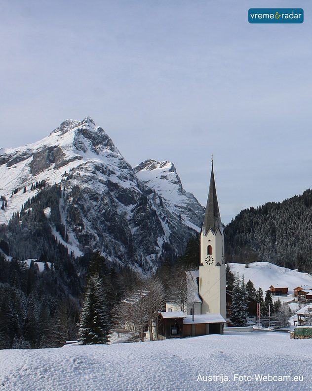 Sneg u Austriji