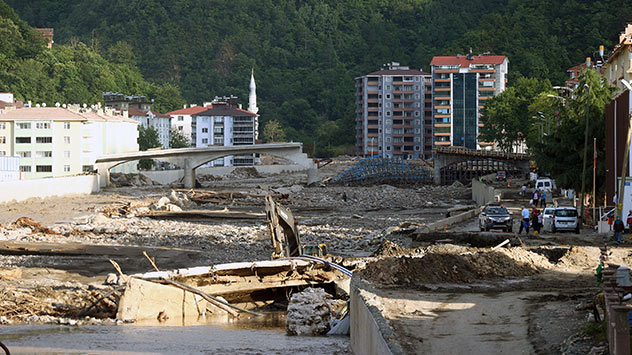 Verwüstungen Kastamonu 