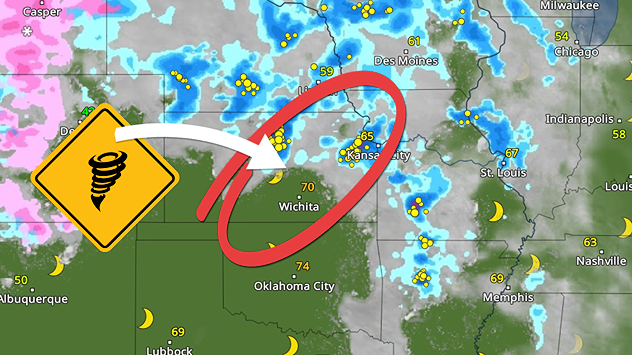 Through the overnight - Sunday's severe storms target Plains – Weather News
