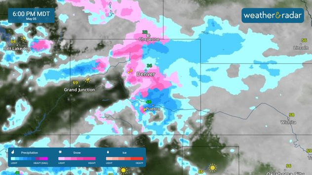 Rain will turn to snow across this afternoon and evening.