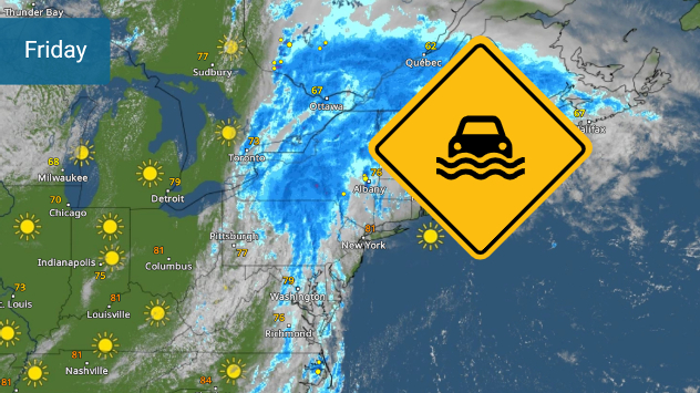Debby remnants swamp East as Eastern flood risk grows – Weather News