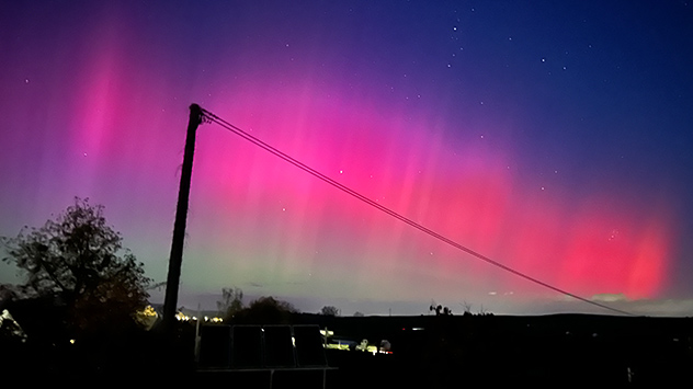Polarlicht über Mayen