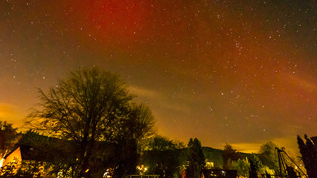 Polarlicht über Eitdorf