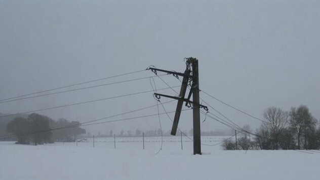 Schneechaos im Münsterland