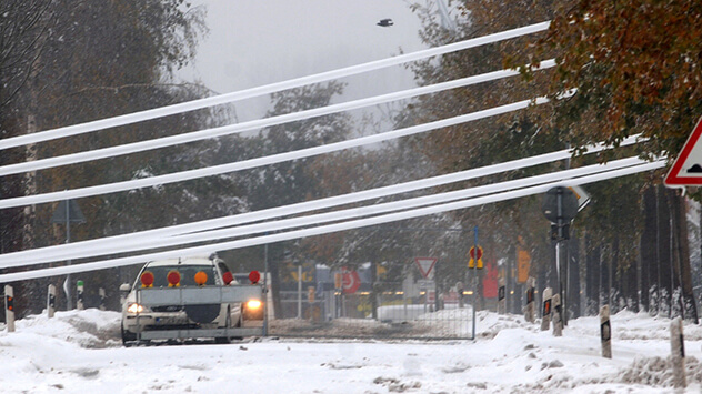 Schneechaos im Münsterland