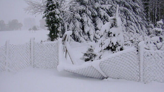 Schneechaos im Münsterland