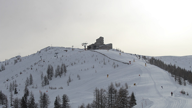 Pistenspaß im Kärntner Bad Kleinkirchheim gibt es in diesen Tagen mit einer Portion Saharasand. 