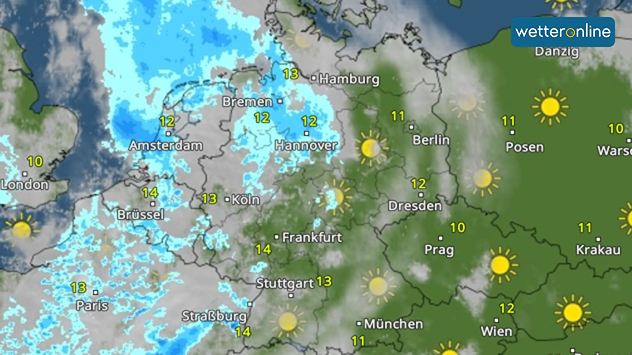 WetterRadar Sonntag