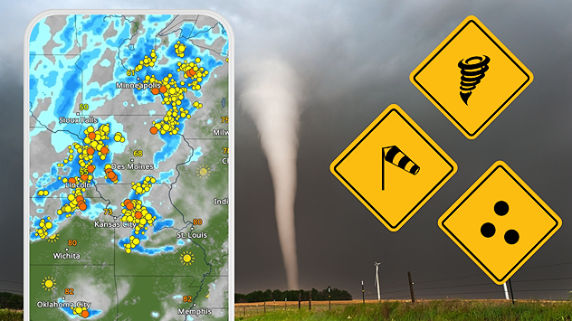 Severe weather is expected to develop across the central Plains and Midwest this afternoon and evening, with the most significant risk being centered across the central Plains.