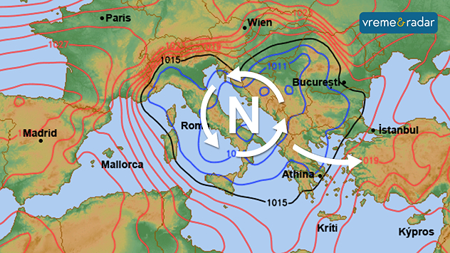 Ciklon iz oblasti Mediterana