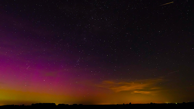 © Gabriele Klein Sternschnuppen und Polarlichter