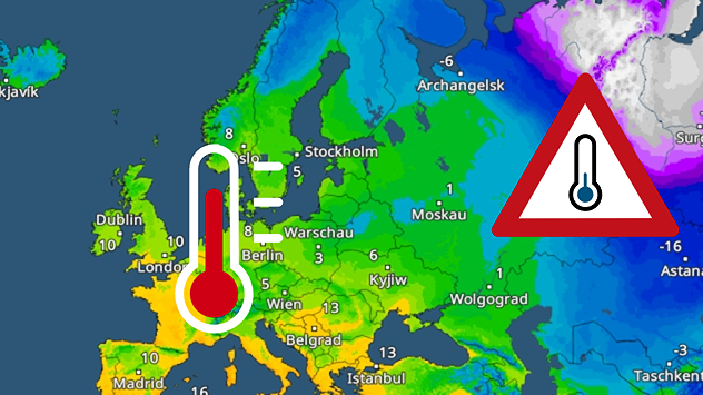 Dualidad térmica en Europa: en el este