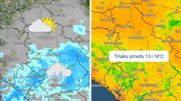Vreme u petak i subotu