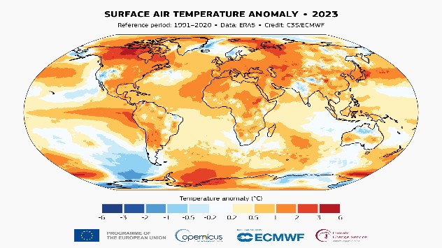 Global temperature limit: First year-long breach of 1.5°C limit ...