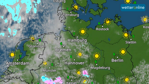 WetterRadar Freitag