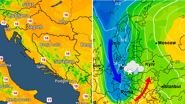 Promjenljiv ponedjeljak, ali i tjedan