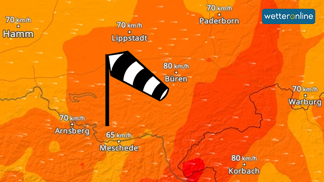 WindRadar für Westfalen und Nordhessen