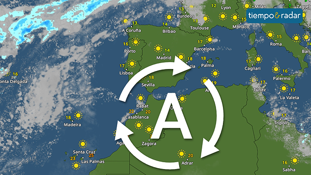 Esto se traduce en más estabilidad, sol, escasa nubosidad y ni una gota de lluvia entre el sábado y el inicio de la próxima semana.&nbsp;