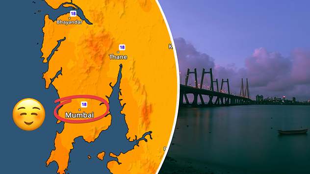 Winter is slowly taking over the city of Mumbai