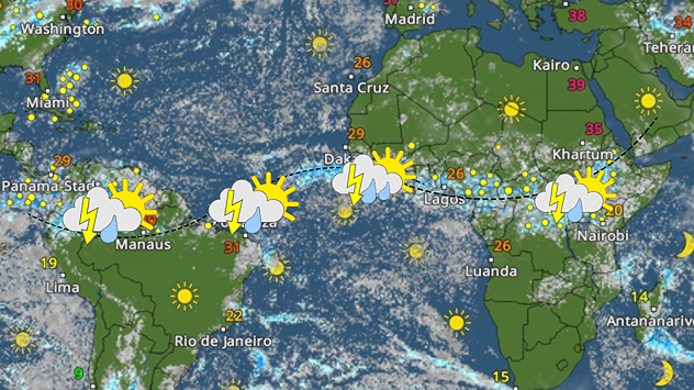 WetterRadar Welt