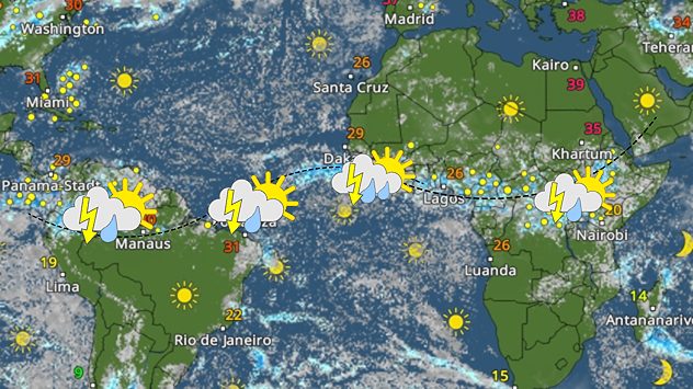 WetterRadar Welt