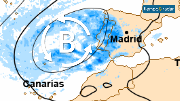 Las lluvias siguen sin desaparecer de España. Una borrasca se situará frente a las costas de Portugal, regando gran parte del país. 