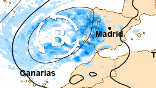 Las lluvias siguen sin desaparecer de España. Una borrasca se situará frente a las costas de Portugal, regando gran parte del país.