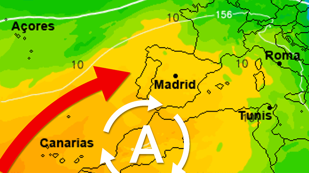 Este repunte de inestabilidad durará poco. A partir de mañana, las altas presiones comenzarán a imponerse de nuevo y lo harán por un periodo prolongado.