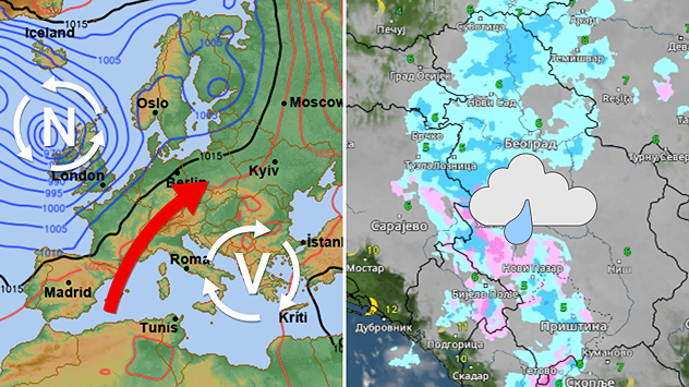 Promenljivo, pa suvo i toplije