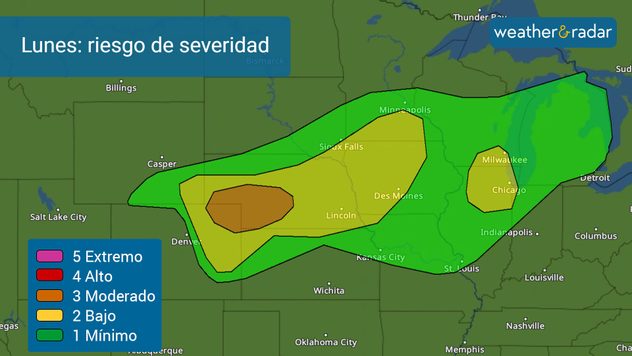 Monday's severe risk will develop mainly in the afternoon and evening hours. Have several ways of receiving weather alerts. 