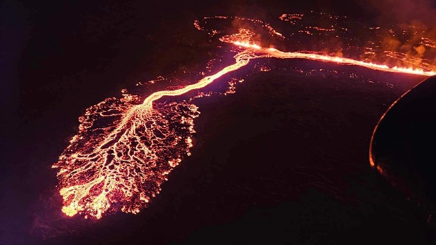 Lava flow