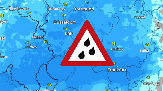 Warnung vor Dauerregen