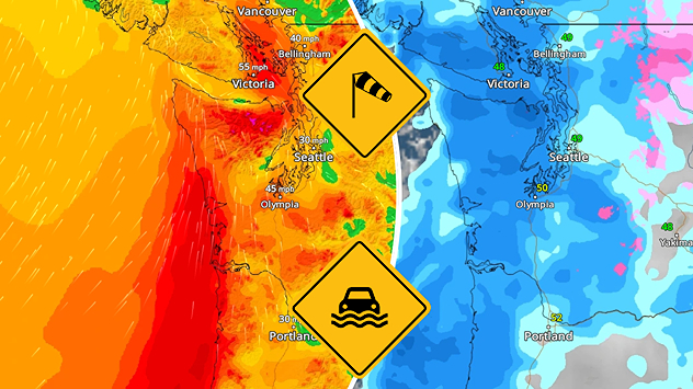 Next Pacific Storm Arriving Northwest Downpours Weather News