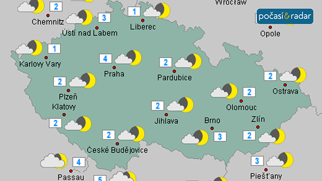 Chladnější budou v příštím týdnu i noci. Například v noci z pondělí na úterý 14. října očekáváme v Česku minimální teploty kolem 3 °C.