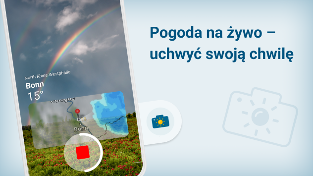 Podziel się swoją chwilą – nowa funkcja w aplikacji Pogoda & Radar