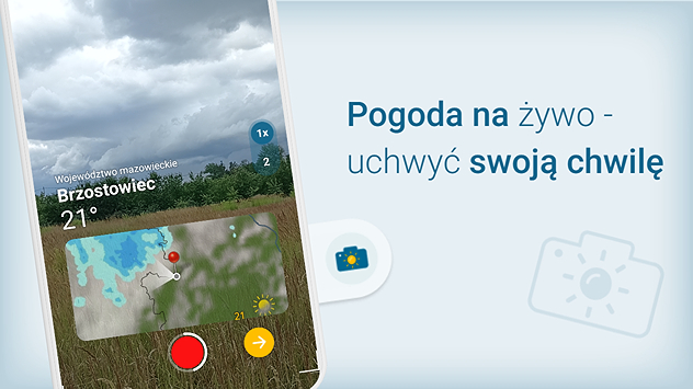 Podziel się swoją chwilą – nowa funkcja w aplikacji Pogoda & Radar