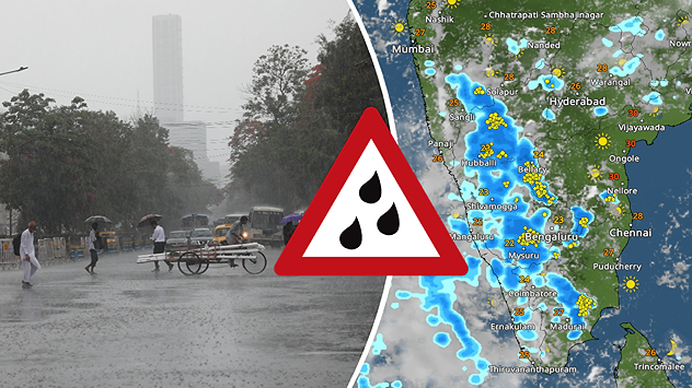 Heavy rains expected to move towards Kerala 