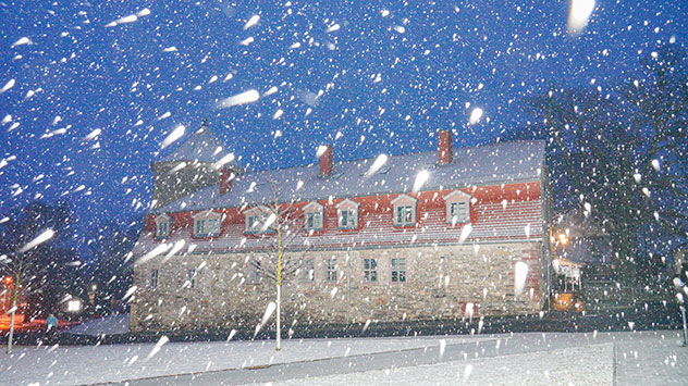 © Torsten Brehme Flockenwirbel im Ostharz