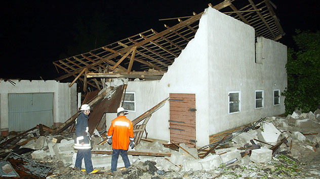 Schäden Tornado Acht Eifel