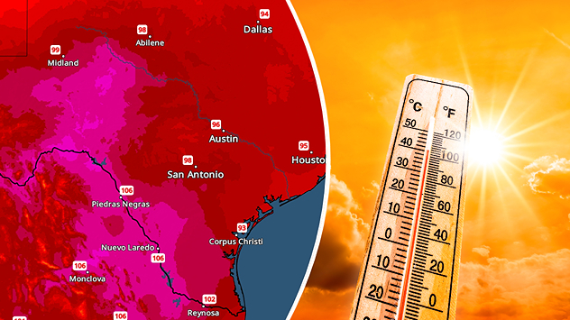 A hot Texas day ahead.